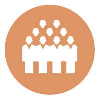 Icon of a group of people